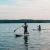 Lifestyle photo a person on paddle board